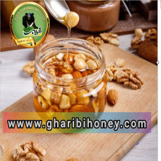 ترکیب عسل 1.5% با آجیل